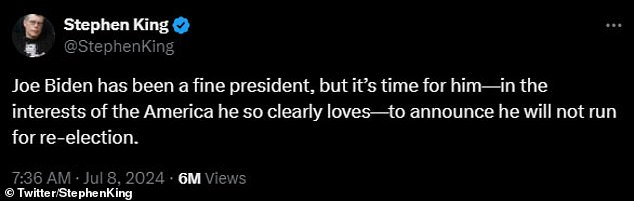 1720707687 481 All the celebrities who have called on Biden to step