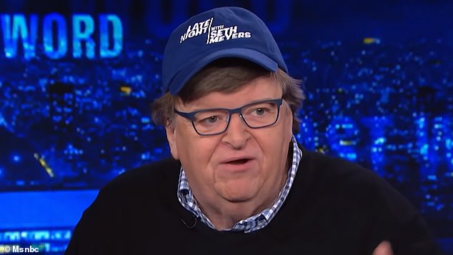 Documentary filmmaker Michael Moore made a 'plea' for Biden to drop out of the presidential race on his podcast in an effort to defeat Trump.