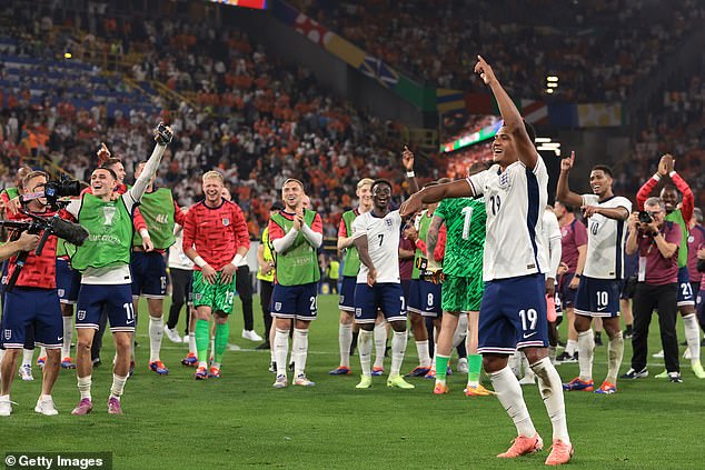 Ollie Watkins' spectacular last-gasp goal ensured the Three Lions reached the Euro 2024 final