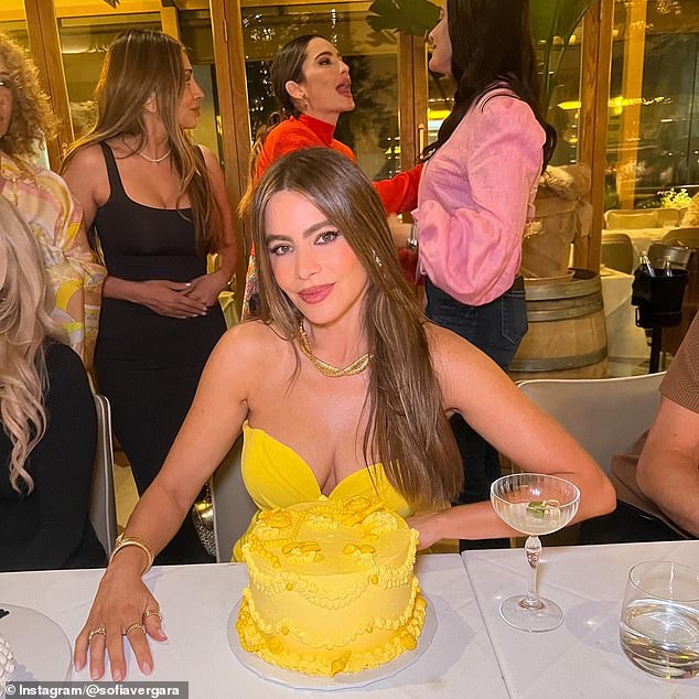 Heidi, Justin and other friends were in the photos, as well as a second cake that perfectly matched her beautiful yellow dress.