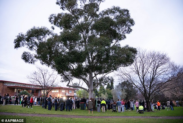 The Lalor Park community gathered Thursday for a vigil to honor the family of three children who died in a house fire Sunday.