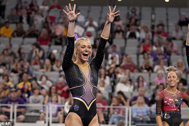 Earlier this week, Dunne revealed her commitment to a fifth season in LSU gymnastics