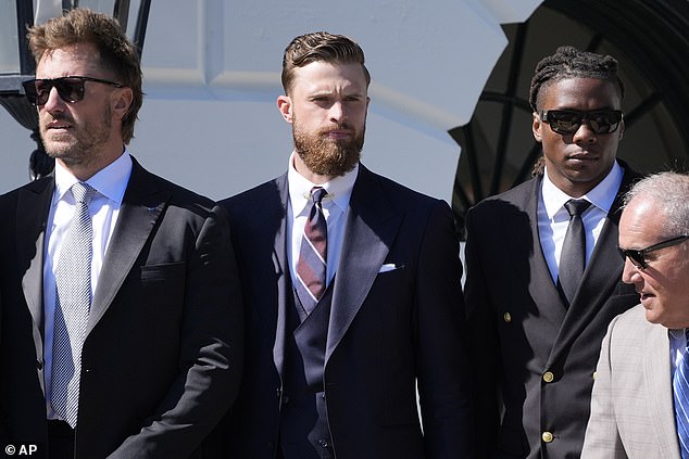 He visited the White House with his Chiefs teammates after his controversial speech in May.