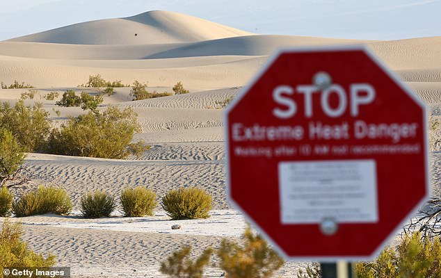 Despite warnings, tourists continue to arrive to experience the sweltering temperatures.