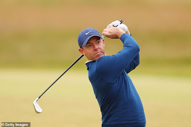 McIlroy finished the first round five under par to secure a tie for eighth place to start.