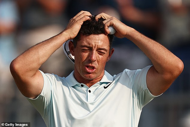 McIlroy lost to Bryson DeChambeau in heartbreaking fashion at the US Open in North Carolina