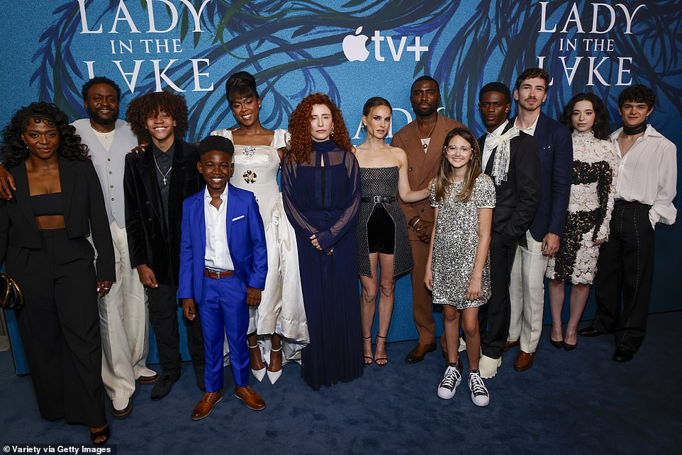 The cast and director Alma Har¿el reunited for a photo shoot; LR Jennifer Mogbock, Byron Bowers, Tyrik Johnson, Samir Royal Corbin, Moses Ingram, Alma, Natalie, Y'lan, Bianca Belle, Josiah Cross, Dylan Arnold, Mikey Madison and Noah Jupe