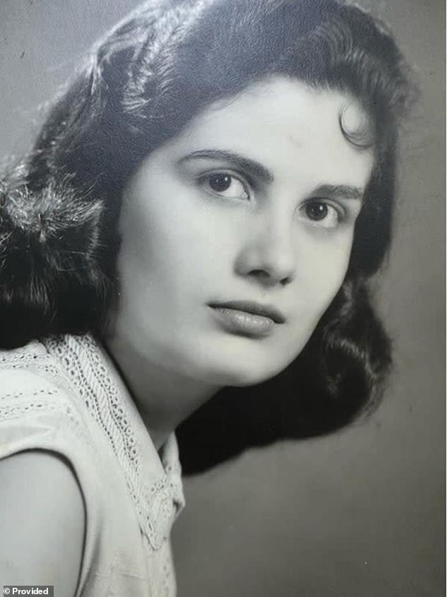 Janet Balducci's children are suing over what they claim is the untimely and wrongful death of their mother, seen here pictured as a young woman.