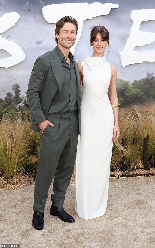 The film's stars, Glen Powell, 35, and Daisy Edgar-Jones, 26, spoke to the audience before the screening, according to The Hollywood Reporter. The stars were photographed during the entrance on Thursday.