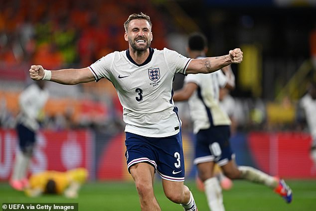 Shaw has not started a match since February due to injury, but has featured twice at Euro 2024