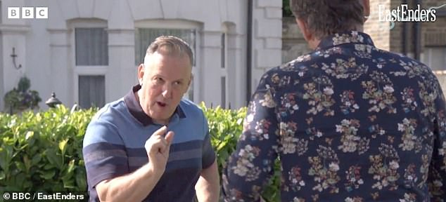 In the new scene, characters Martin Fowler, Alfie Moon and Harvey Monroe gather in the square to recall the most exciting moments of the semi-final and share their hopes that they can finally 