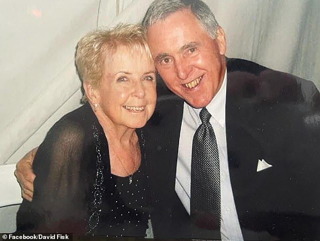 Pictured: Jan and Barry Fisk. Jan died in February last year, while her husband passed away in 2019.