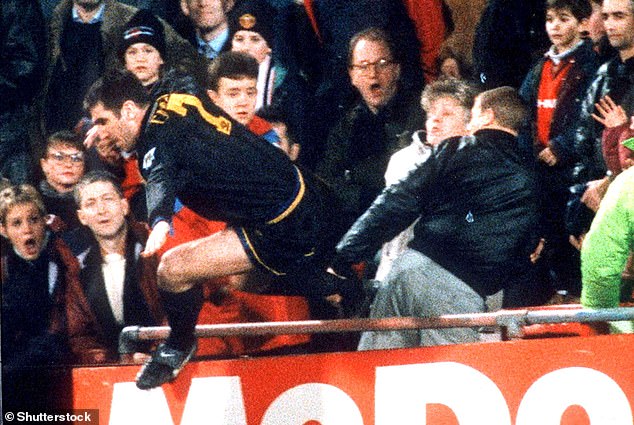 Cantona's famous comment came at a press conference following an appeal hearing at Croydon Magistrates' Court over his kung-fu kick on Crystal Palace fan Matthew Simmons.