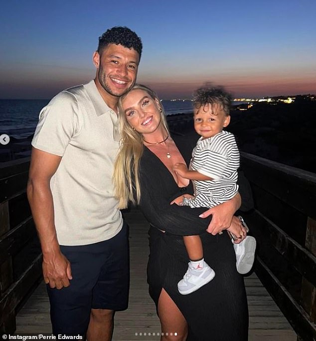 Perrie welcomed son Axel, now two, in 2021 with her footballer fiancé Alex Oxlade-Chamberlain. The singer said she is in no rush to tie the knot.