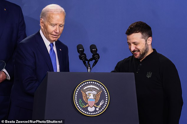 Biden accidentally introduced Ukrainian President Volodymyr Zelenskyy as President Putin