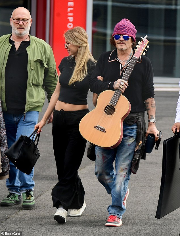 Depp, who has been based mostly in the UK since his infamous 2022 legal battle, has been keeping busy working on new film projects and also touring with his band.