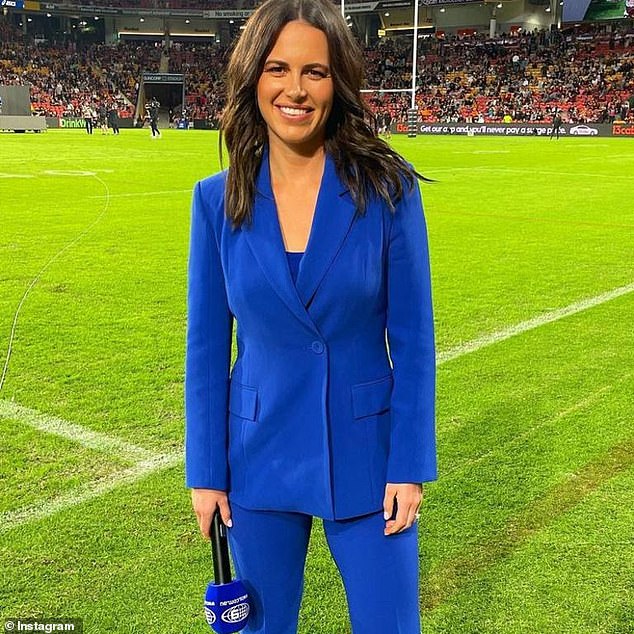 Danika, who in addition to presenting Wide World of Sports is a sideline reporter for Nine's NRL coverage, was first seen hugging Liam earlier this year.