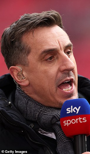 Sky Sports pundit Neville won't be happy with his double