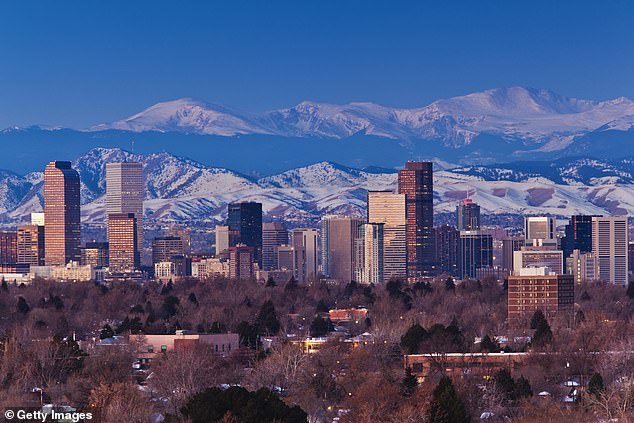 Denver, Colorado, is ranked as the seventh city facing high temperatures