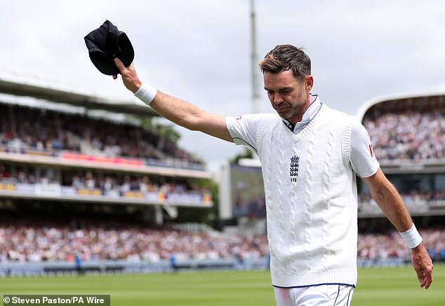 However, the focus has turned to Jimmy Anderson, who has retired from international cricket for good.