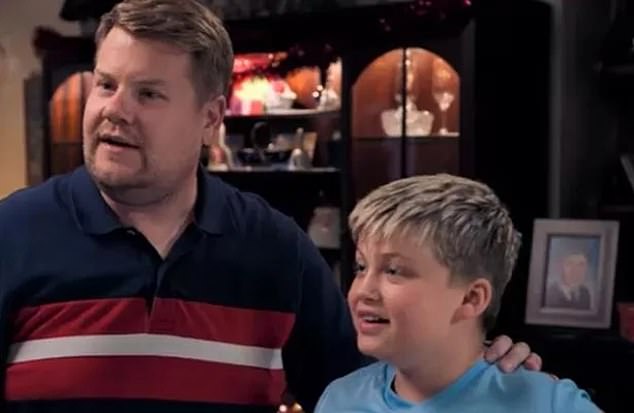 Father and son on the set of Gavin and Stacey for the 2019 Christmas special. The episode had 17.1 million viewers, making it the most-watched scripted TV show of the 2010s.