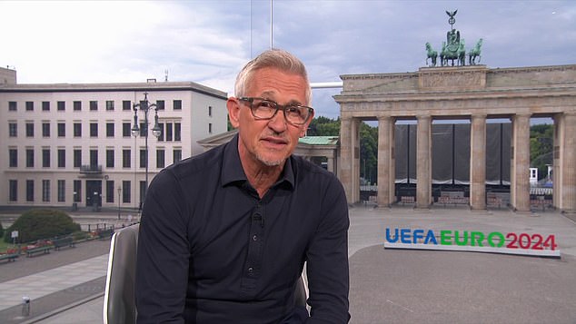 Lineker was criticised for calling England 