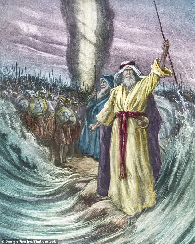 The biblical story of Moses begins with the Israelites enslaved in Egypt, before Pharaoh, compelled by 10 terrible plagues, agrees to free them and Moses leads them through the miraculously parted Red Sea.