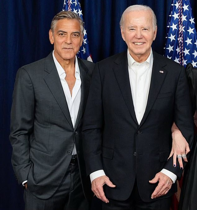 Democratic donor George Clooney has called for Joe Biden to resign