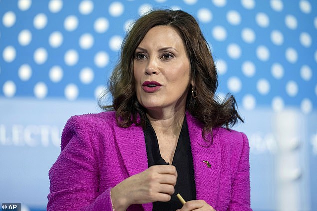 Michigan Governor Gretchen Whitmer's name has often been mentioned as a possible White House candidate, as Maher called her a 