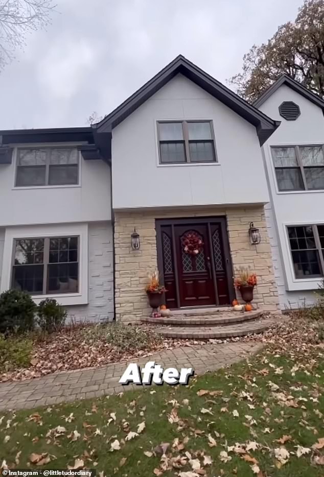 Fabiola, a Tudor enthusiast, posted a video showing the transformation on her Instagram account @littletudordiary. She said she was asked by a client to renovate the house.