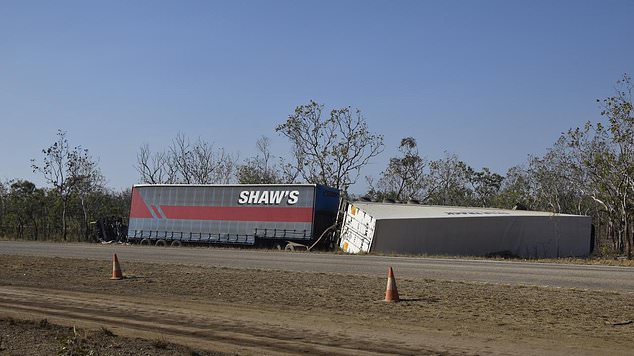 The accident was the deadliest in the Northern Territory in 16 years (truck pictured)