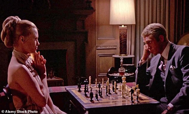 Steve played Thomas Crown in the 1968 film The Thomas Crown Affair alongside Faye Dunaway.