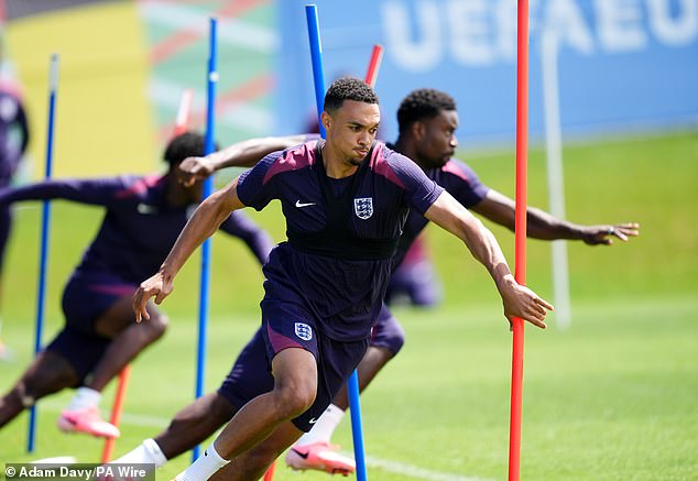 Trent Alexander-Arnold will hope to make an impact off the bench as he did in the quarter-final win over Switzerland.