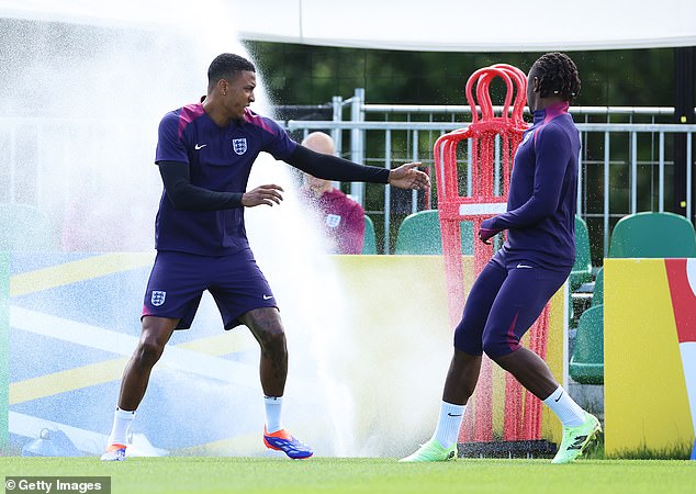 Both Ezri Konsa (left) and Eberechi Eze (right) have impressed when called up by the England manager during the tournament.