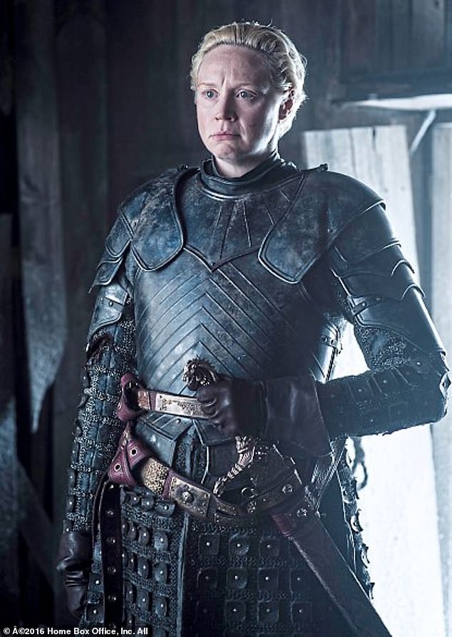 It's Game of Thrones' Gwendoline Christie, of course! The actress rose to fame on the HBO fantasy drama series after playing Brienne of Tarth, the only surviving daughter and heir of Lord Selwyn Tarth.