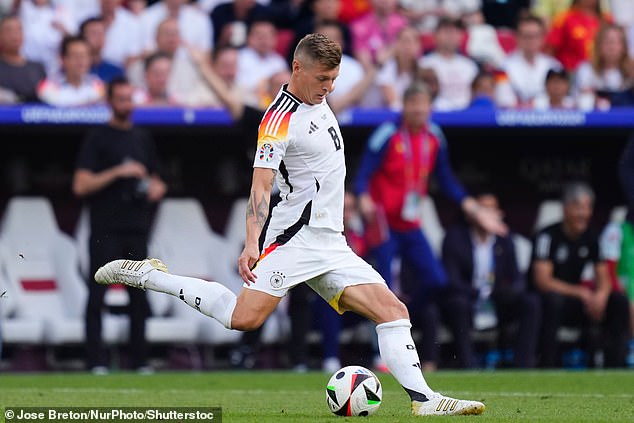 Toni Kroos bid farewell to club and national football at the German tournament