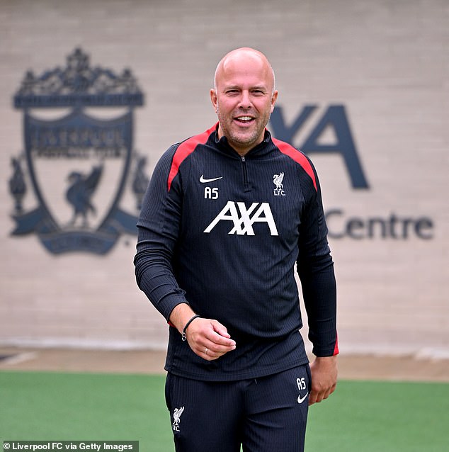 The German coach has been replaced by former Feyenoord coach Arne Slot (pictured).