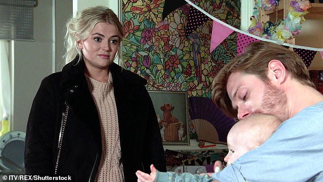 The actress, 28, who plays Bethany Platt in the ITV soap, revealed she needed some time away, however, confessed she has no regrets about leaving the show when she did (pictured on the show in 2020)