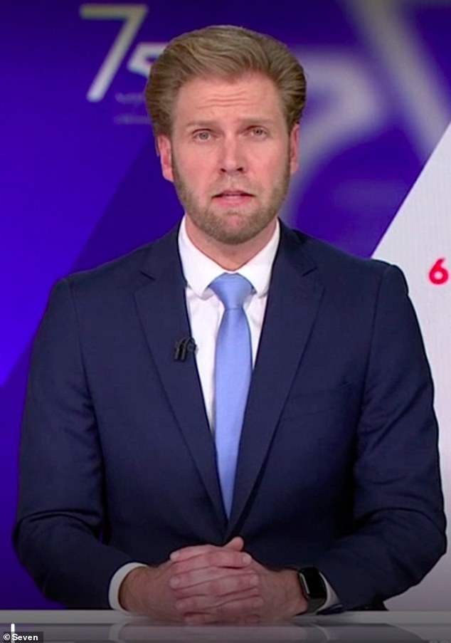 Meanwhile, many viewers don't seem to be happy either, with Australians threatening to boycott Seven after the network debuted the new satirical segment hosted by comedian Mark Humphries (pictured).