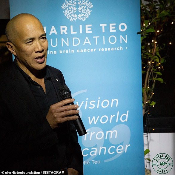 Charlie Teo returned to Australia in the 1990s to work at the Prince of Wales Hospital in Sydney and founded the Cure Brain Cancer Foundation and the Charlie Teo Foundation.