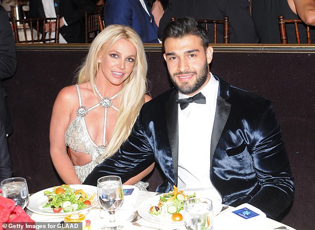 Asghari, 30, filed for divorce from Spears in August 2023 after 14 months of marriage, and the couple reached an agreement last May; seen in April 2018