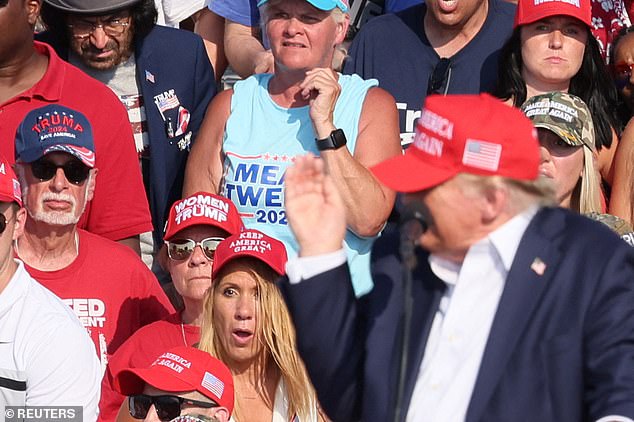 This is the moment the president was injured while at least one stunned onlooker realised something had gone very wrong.