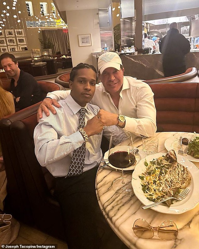 A$AP, who hired attorney Joe Tacopina (right, pictured Jan. 10), is currently out on bail ahead of his felony assault trial, which is scheduled to begin Oct. 21.