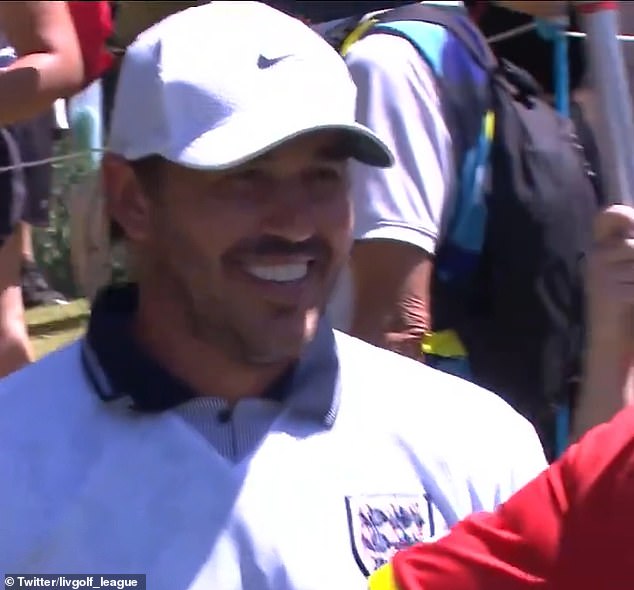 Koepka took the boos from the pro-Spanish crowd in stride on Sunday morning.