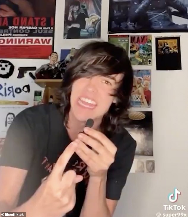 Xander, who goes by the name super99x on TikTok, also expressed how upset he was that Crook shot Trump in the ear.