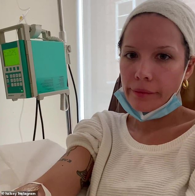 Halsey and Avan's outing in the Big Apple comes a month after she revealed she was diagnosed with systemic lupus erythematosus (SLE) and T-cell lymphoproliferative disorder 