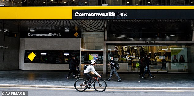 ANZ, Bendigo and Adelaide Bank, Commonwealth Bank (pictured) and Westpac were found to be holding at least two million people in high-fee accounts.