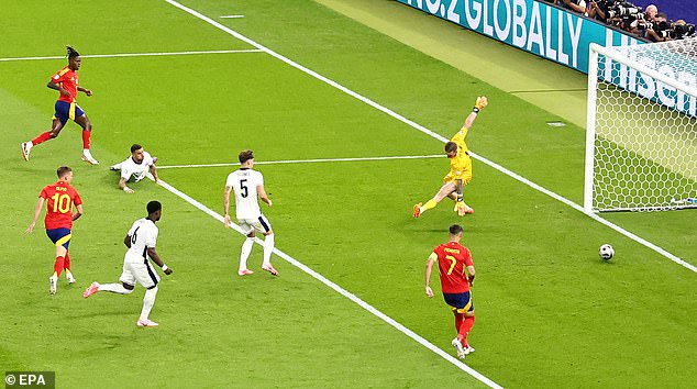 Spain played brilliantly in the second 45 and Nico Williams' goal was wonderful.