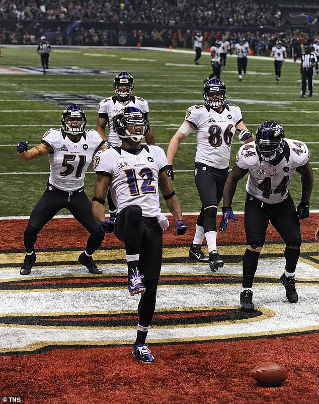 Jones scored a Super Bowl record 108-yard kickoff return against the 49ers in 2013.