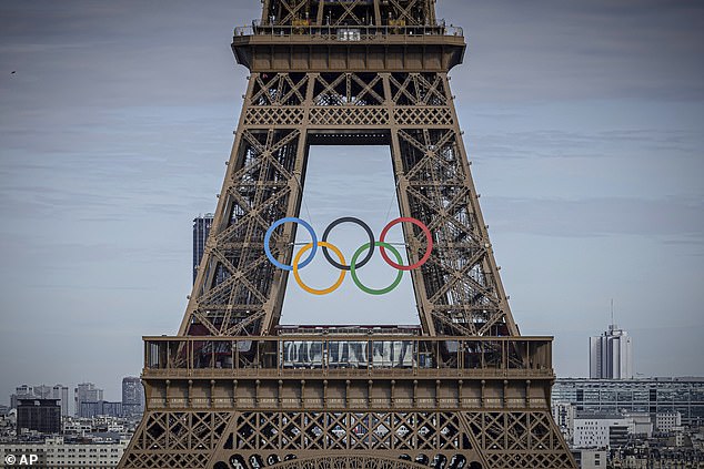 McAvaney has made some of the most famous Olympic predictions in Australian history, and is now on course to maintain that record at the Paris Games (pictured: Eiffel Tower)